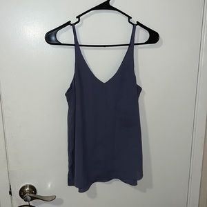 Topshop strappy chiffon top